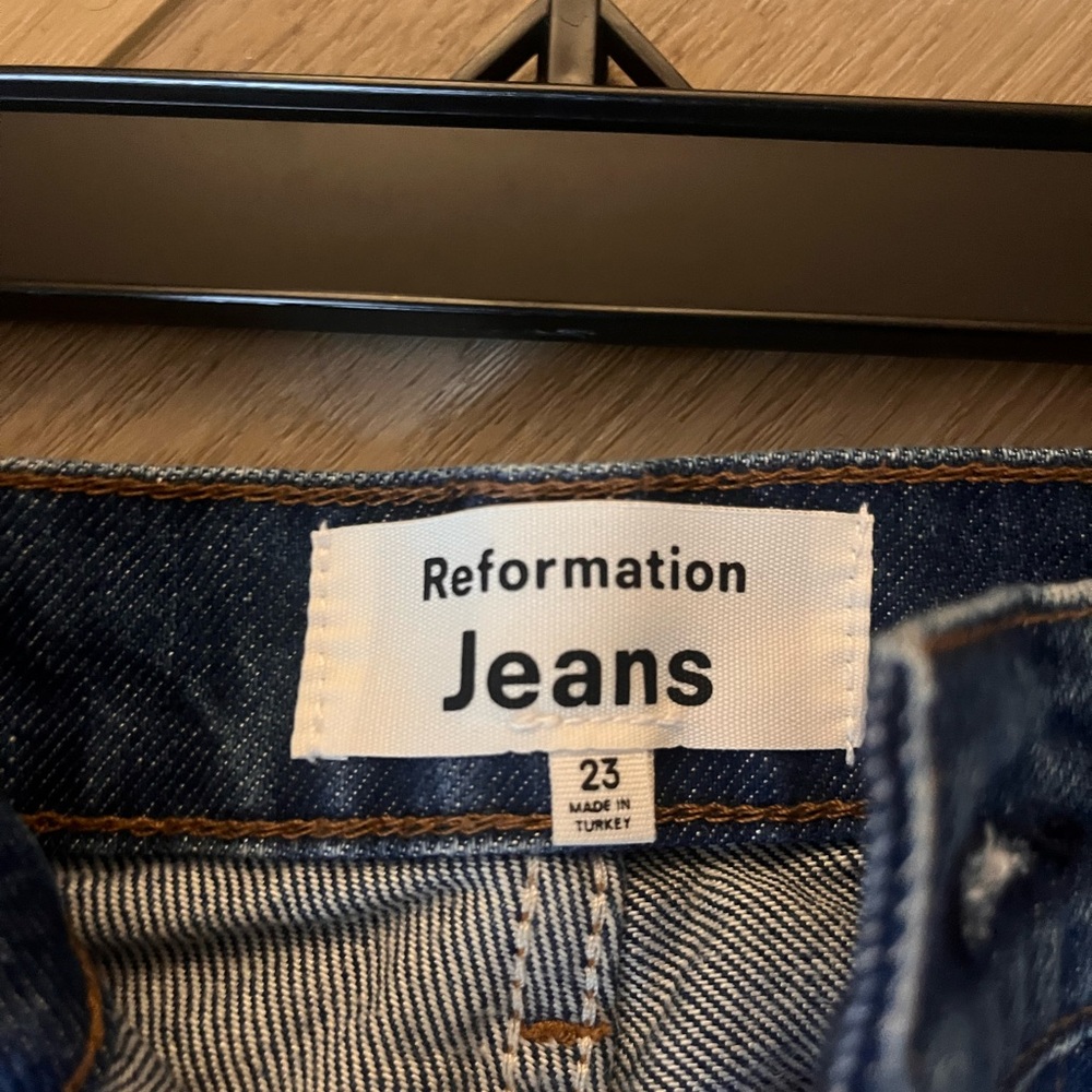 Reformation Blue Denim Jeans